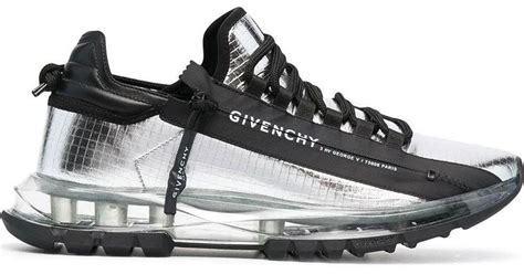 givenchy silver spectre zip low sneakers|Givenchy Spectre Runner Sneakers With Zip .